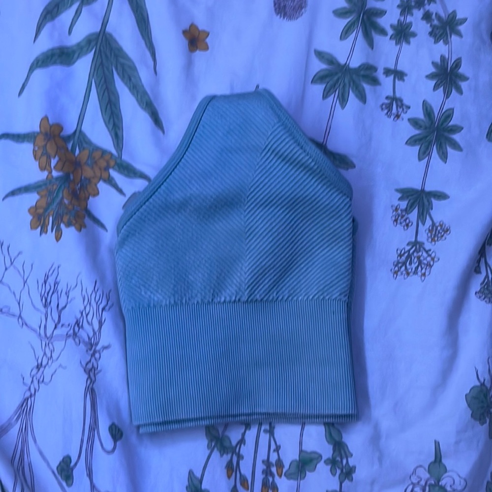 Sage Green sports bra no padding